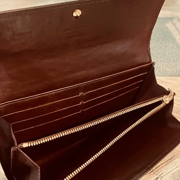 Louis Vuitton purple vernis Patent Leather Clutch wallet - Picture 9 of 13